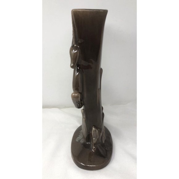 Royal Haeger Gazelle Vase Art Pottery Mid Century Decor Drip Glaze 14.25" - Picture 7 of 13